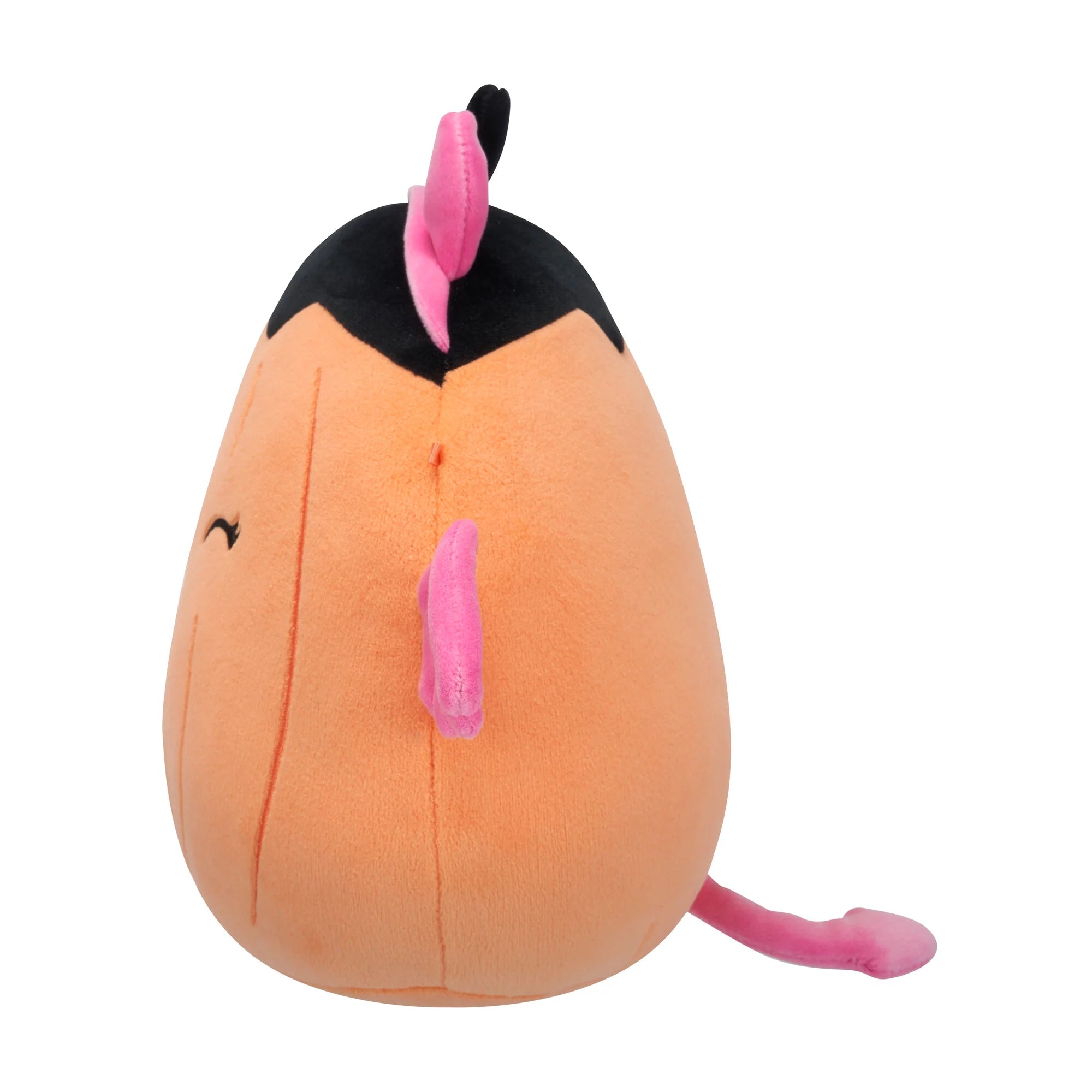 Squishmallows  Halloween Margie the Pastel Orange Pumpkin in Pink Devil Costume