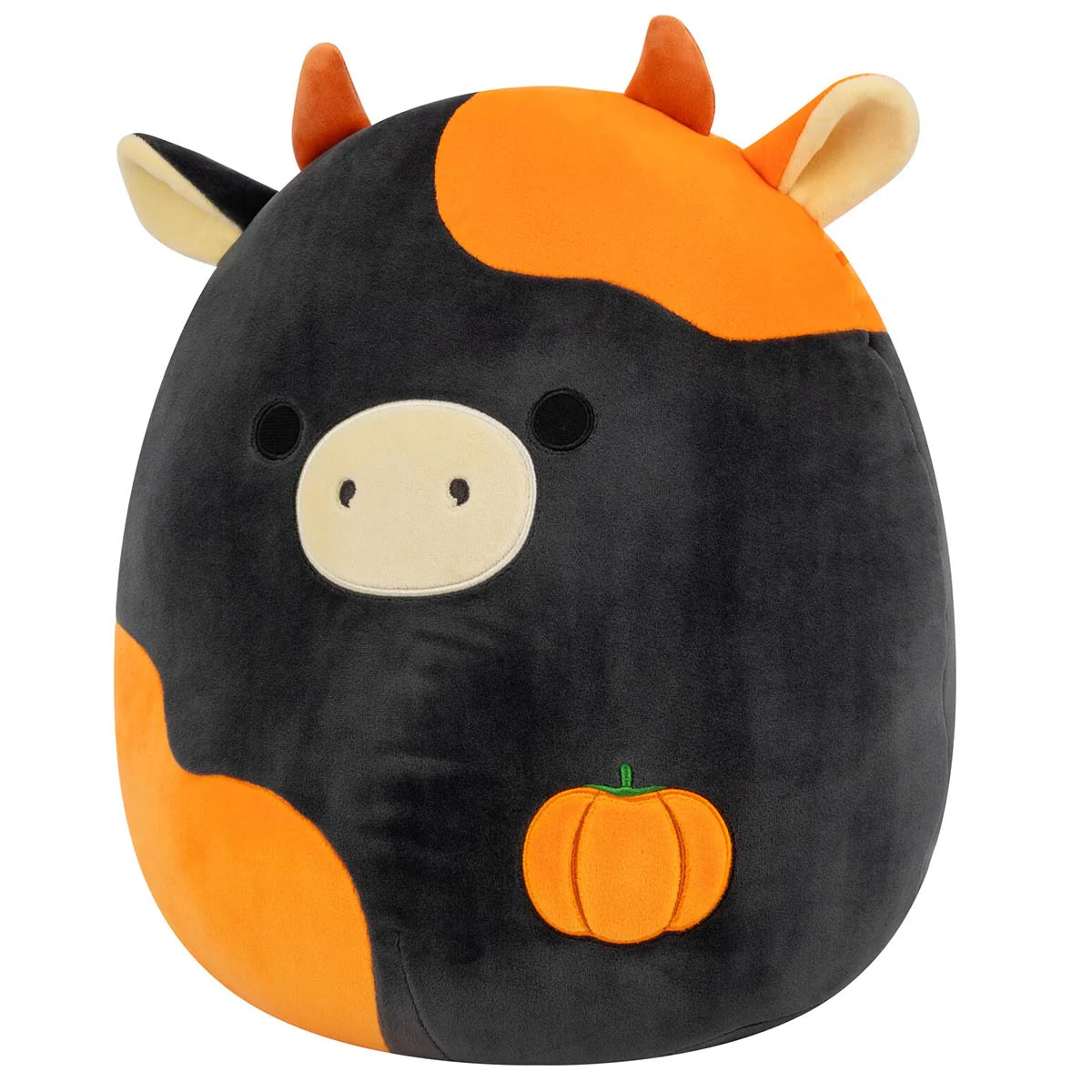 Squishmallows  - Jefferson the Black and Orange Cow