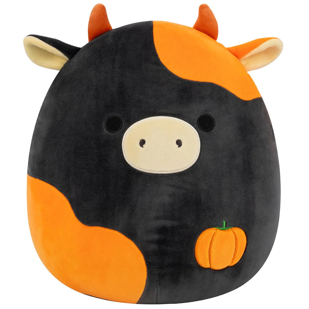 Squishmallows  - Jefferson the Black and Orange Cow