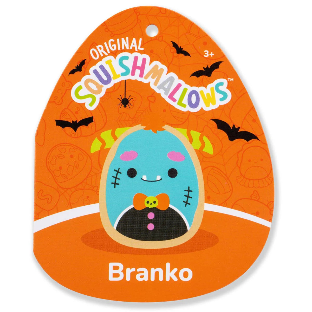Squishmallows Halloween Branko the Cookie Monster