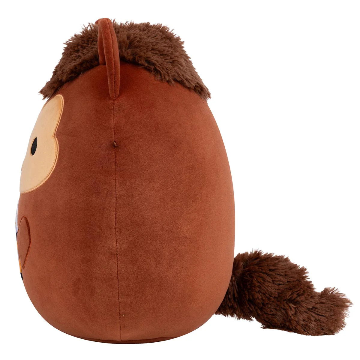 Squishmallows  - Wade the Brown Werewolf Holding Purple Frappe