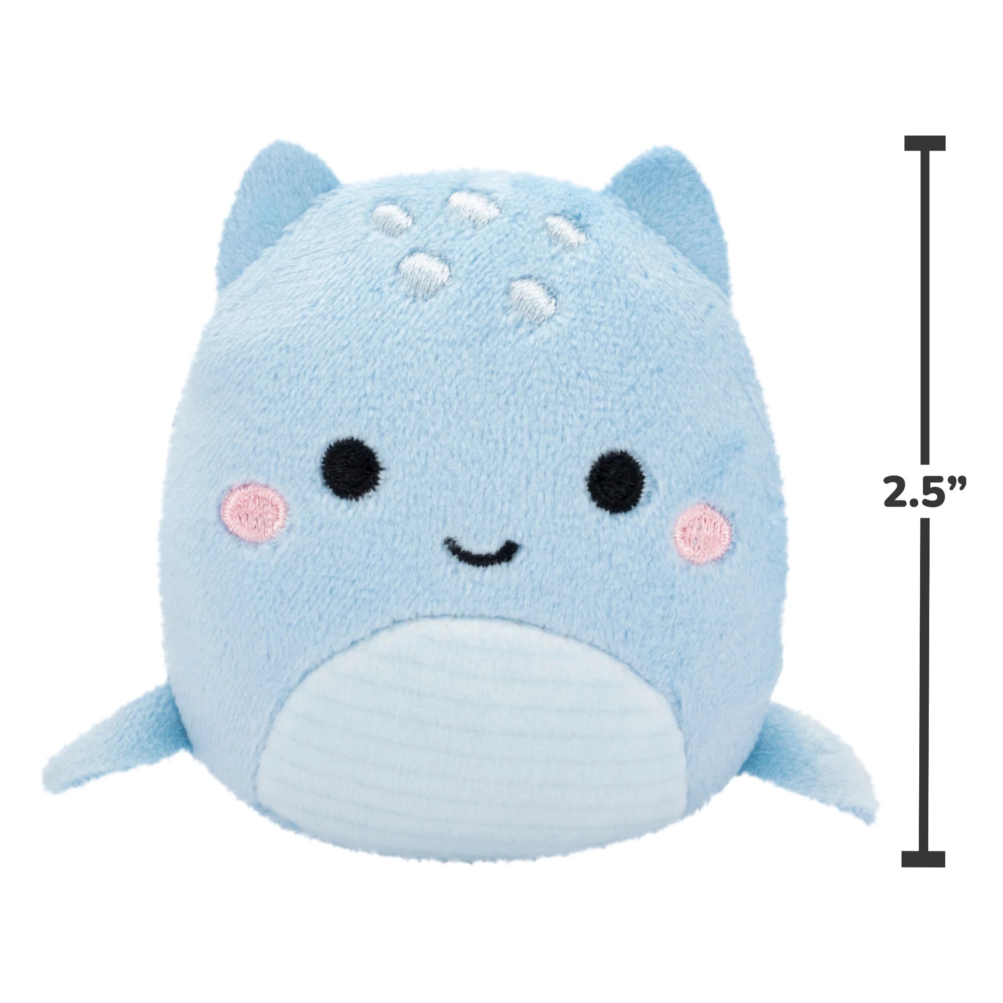 Squishmallows Micromallows 6-Pack – Axel Beetle, Lune Loch Ness Monster, Floyd French Fries, Orphie Octopus, Pep Pizza, Walker Goat