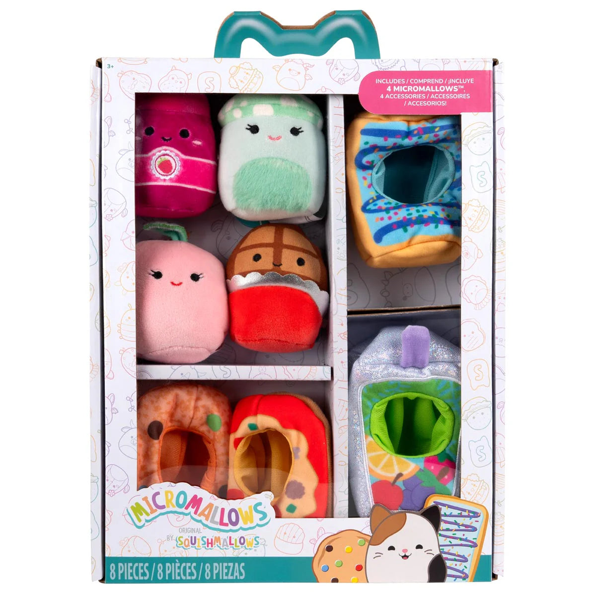 Squishmallows Micromallows Snack Machine Deluxe Accessory Set