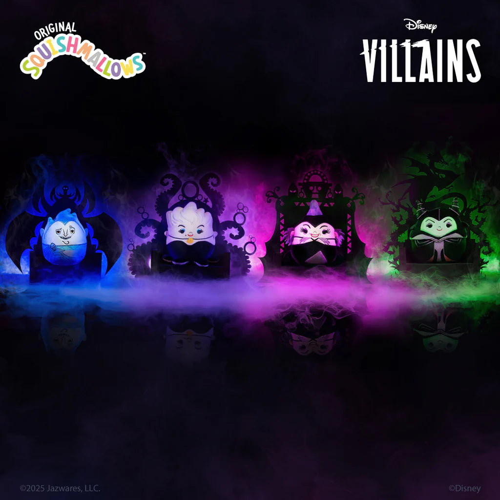 Squishmallows  Select Series Disney Villains 4-Pack