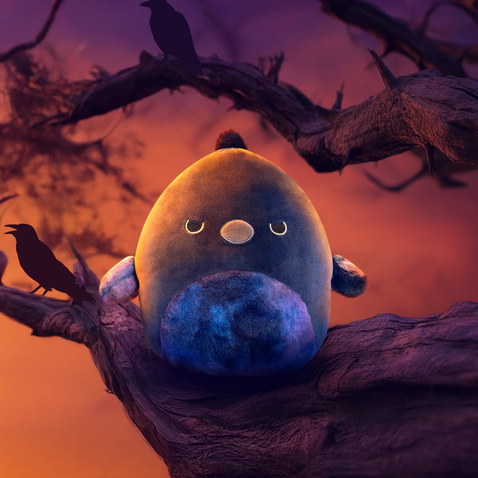 Squishmallows  - Hidalgo the Black Crow