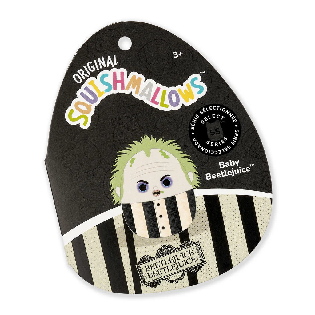 Squishmallows Halloween Beetlejuice and Baby Beetlejuice (Select Series 2-Pack)
