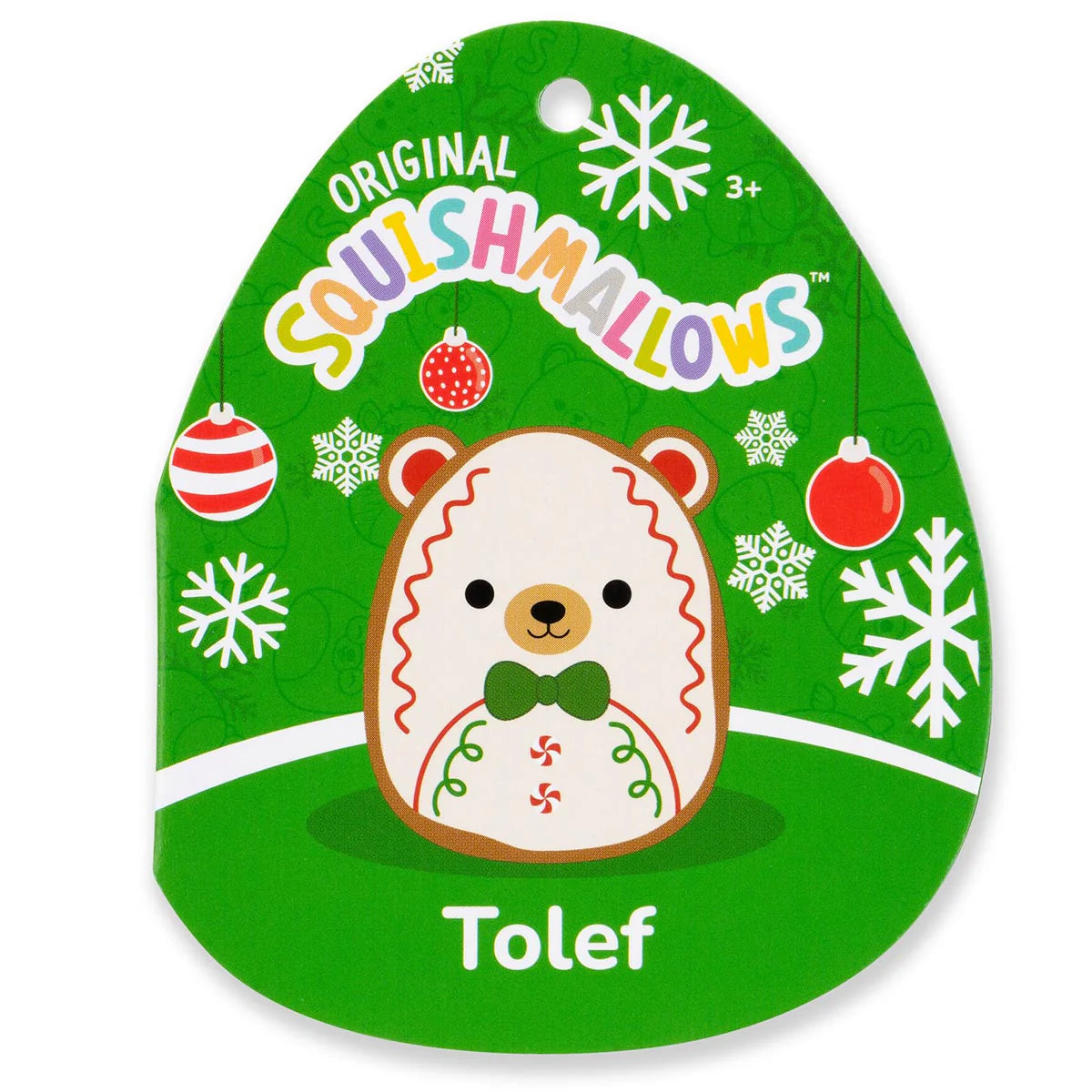 Squishmallows Christmas Tolef the Cookie Bear