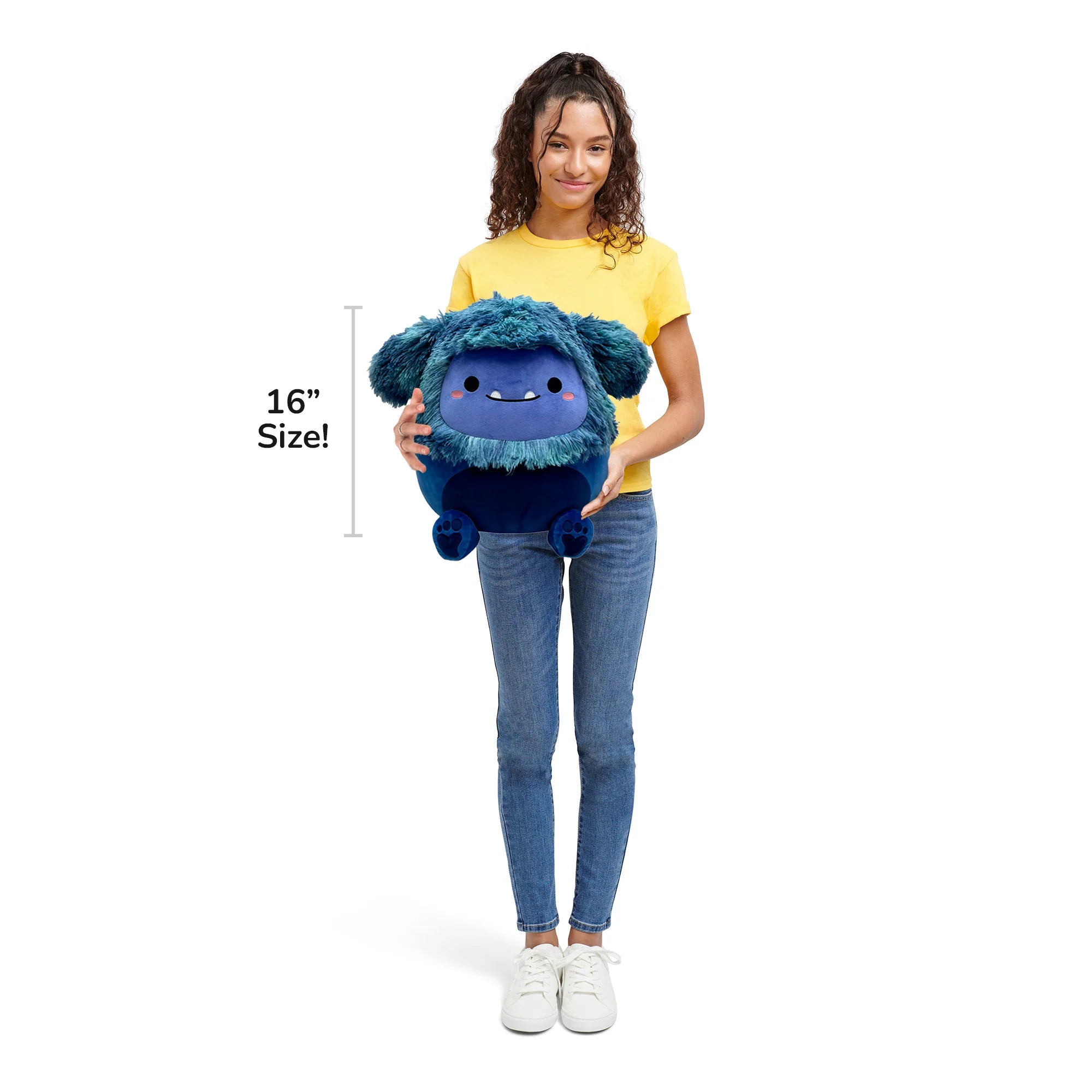 Squishmallows  - Dani the Navy Blue Bigfoot