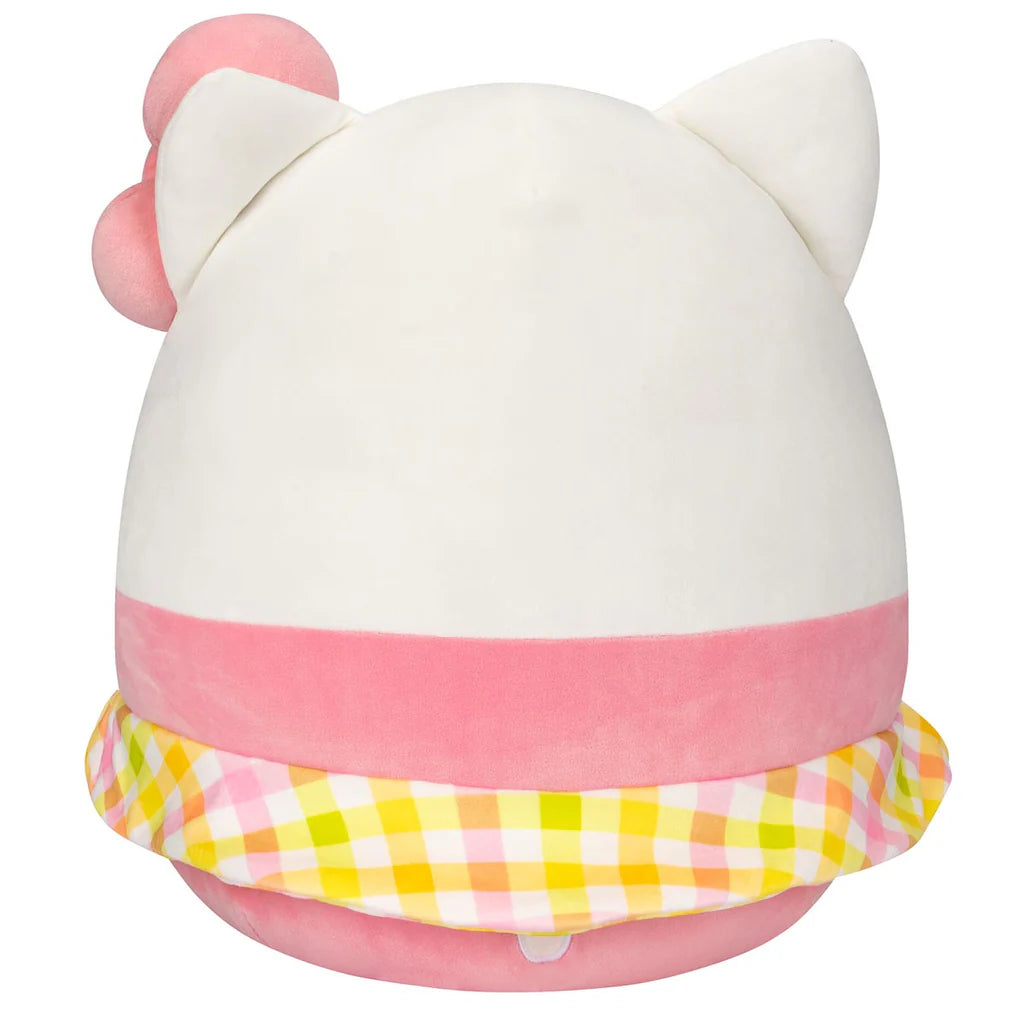 Squishmallows Hello Kitty and Friends Hello Kitty Wearing Gingham Skirt