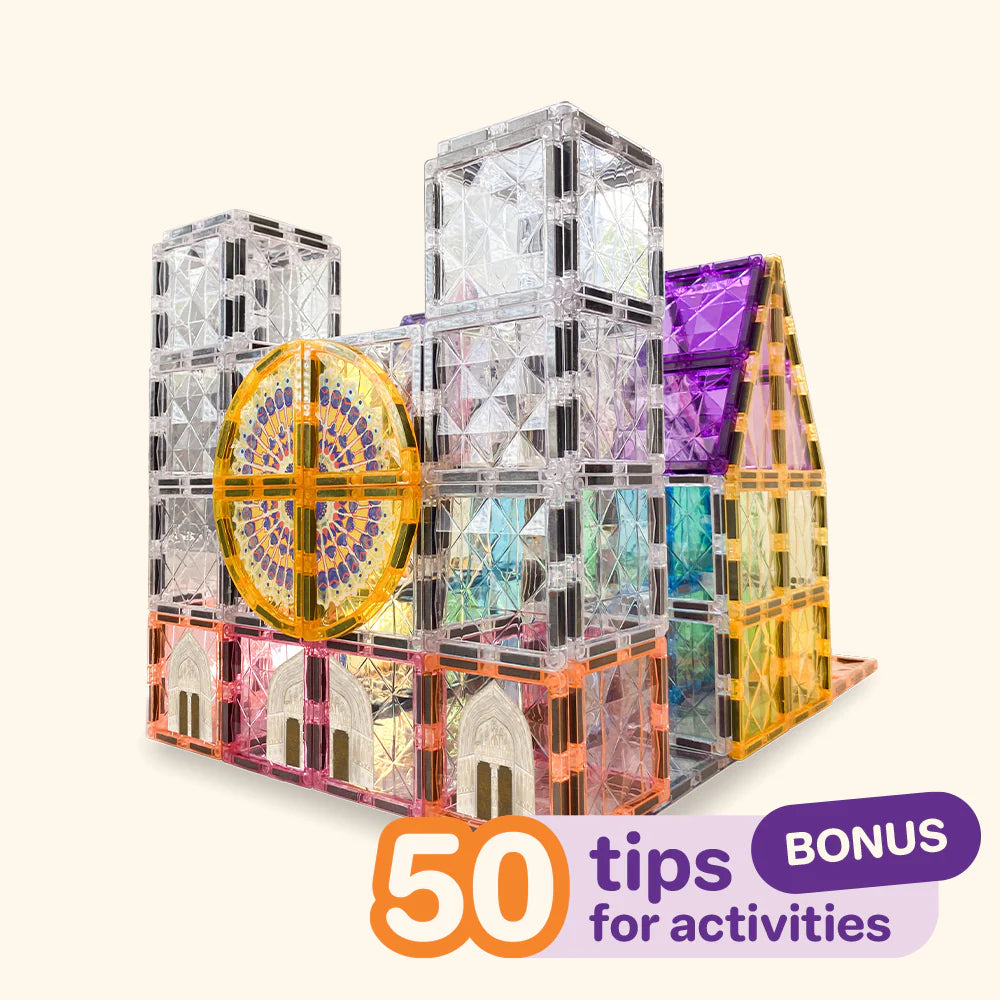 Magnetic Building Set COLORMAG - Architect
