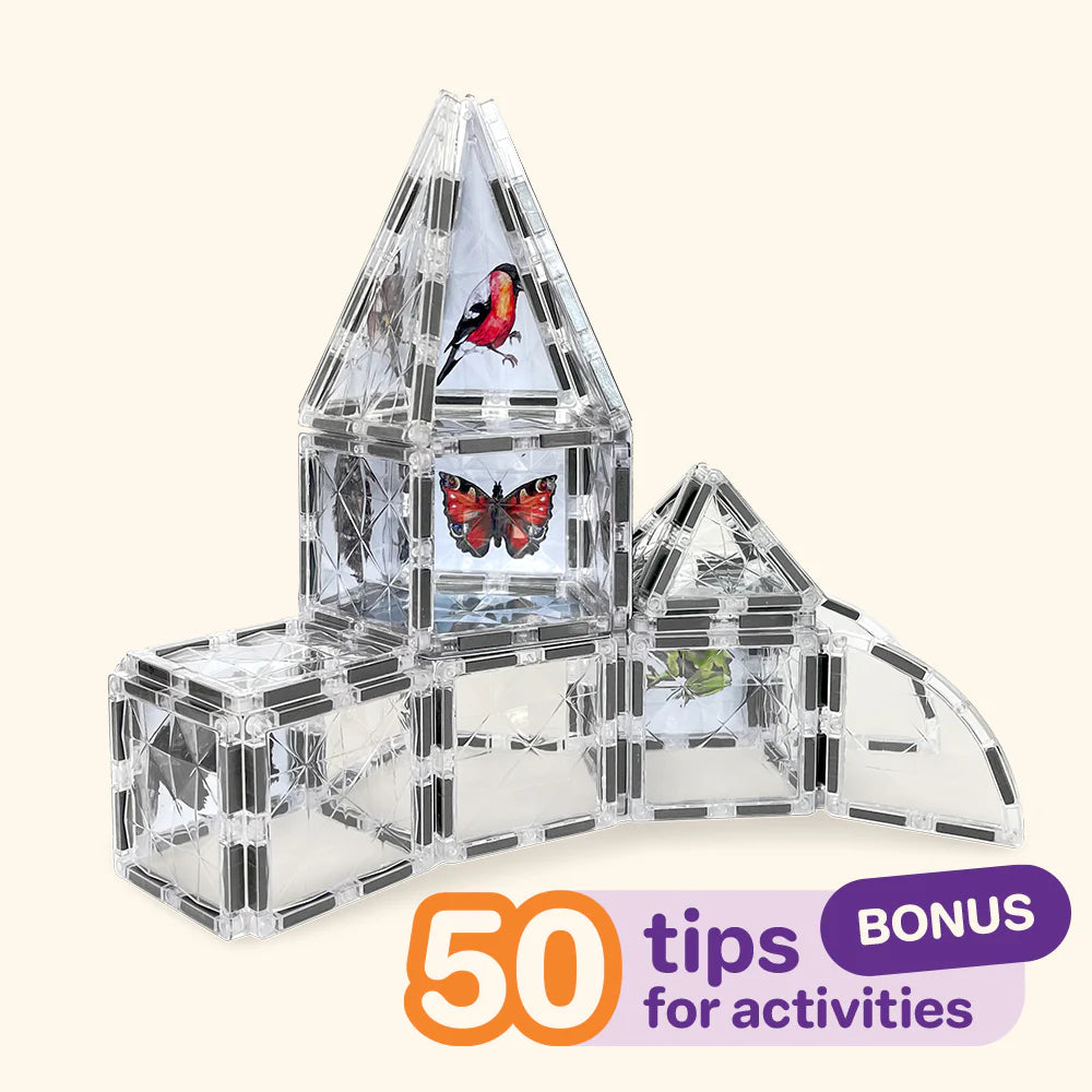 Jeu de construction magnétique COLORMAG CLEAR