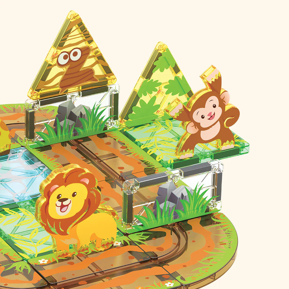 Magnetic Building Set COLORMAG City