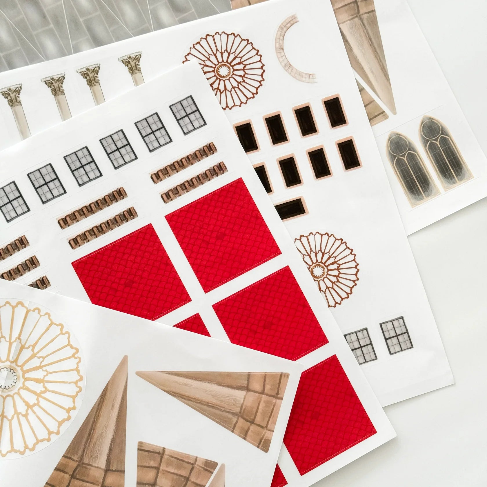 Magnetic Building Set COLORMAG - Architect