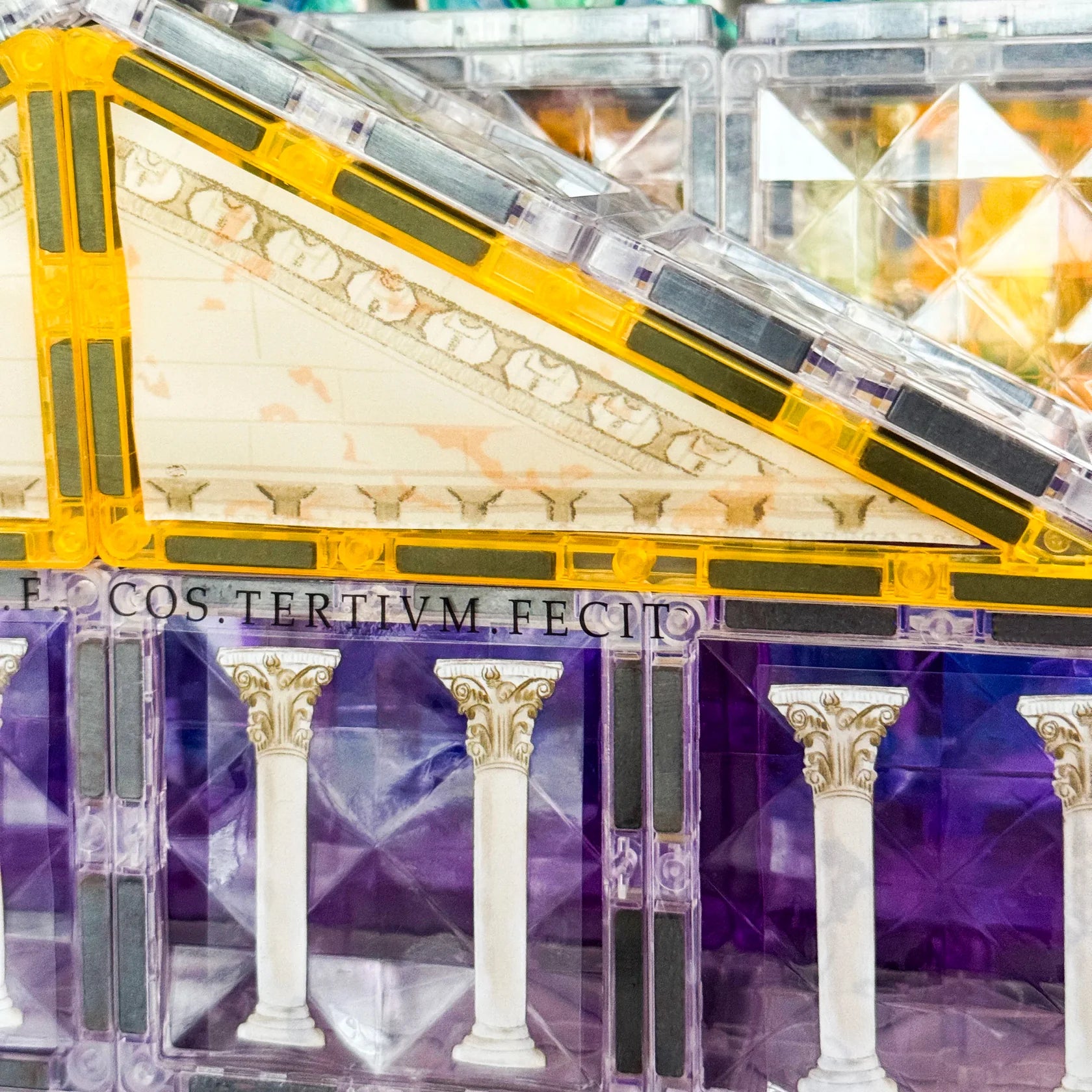 Magnetic Building Set COLORMAG - Architect