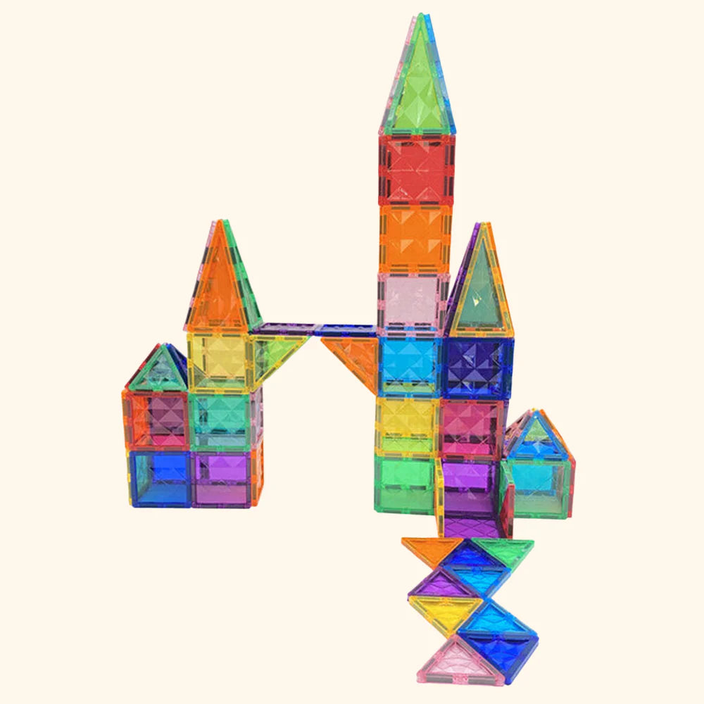 Magnetic Building Set COLORMAG magnetic building set 100 pcs