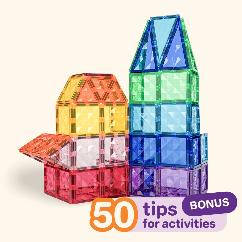 Magnetic Building Set COLORMAG magnetic building set 100 pcs
