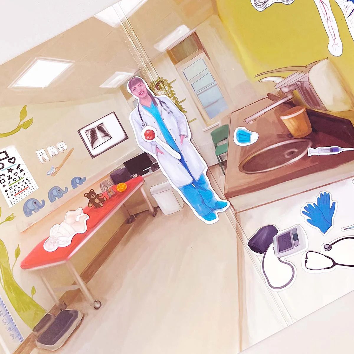 MAGBOOK - magnetic book- Human body