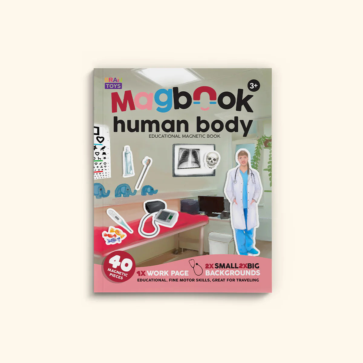 MAGBOOK - magnetic book- Human body