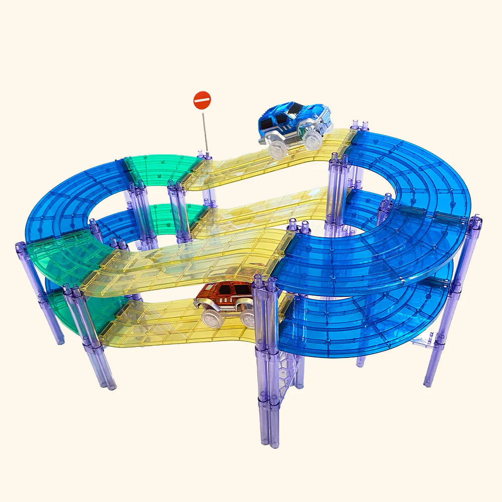 Jeu de construction magnétique COLORMAG Race