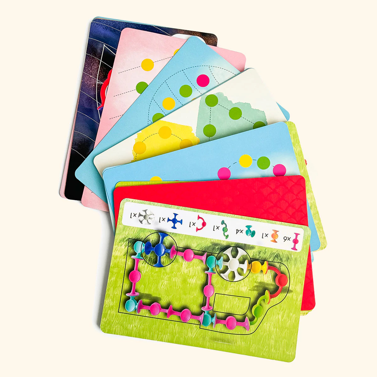 Rainbow Keepers 55 pièces - jeu de construction à ventouse