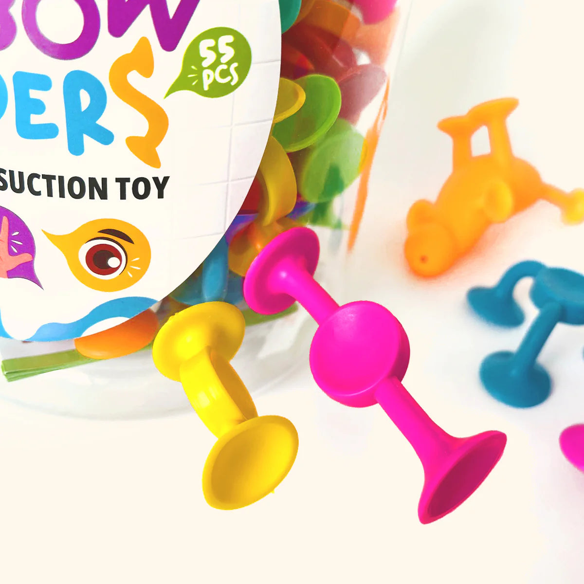 Rainbow Keepers 55 pièces - jeu de construction à ventouse