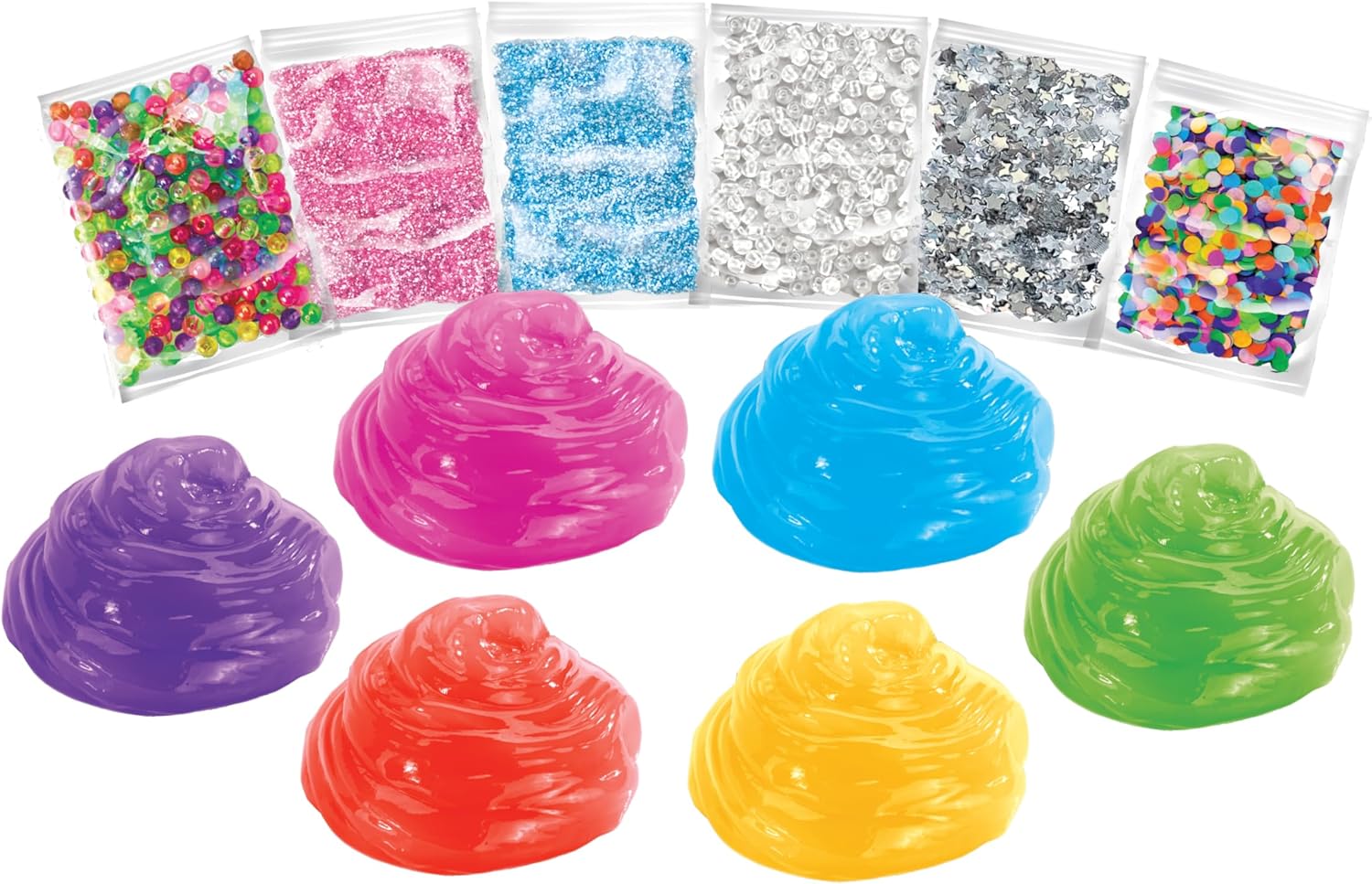 Cra-Z-Slimy Bold & Brite 8 Count – Vibrant Premade Slime Collection