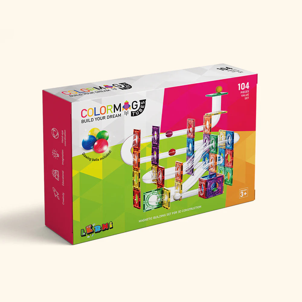 Jeu de construction magnétique COLORMAG TUBES